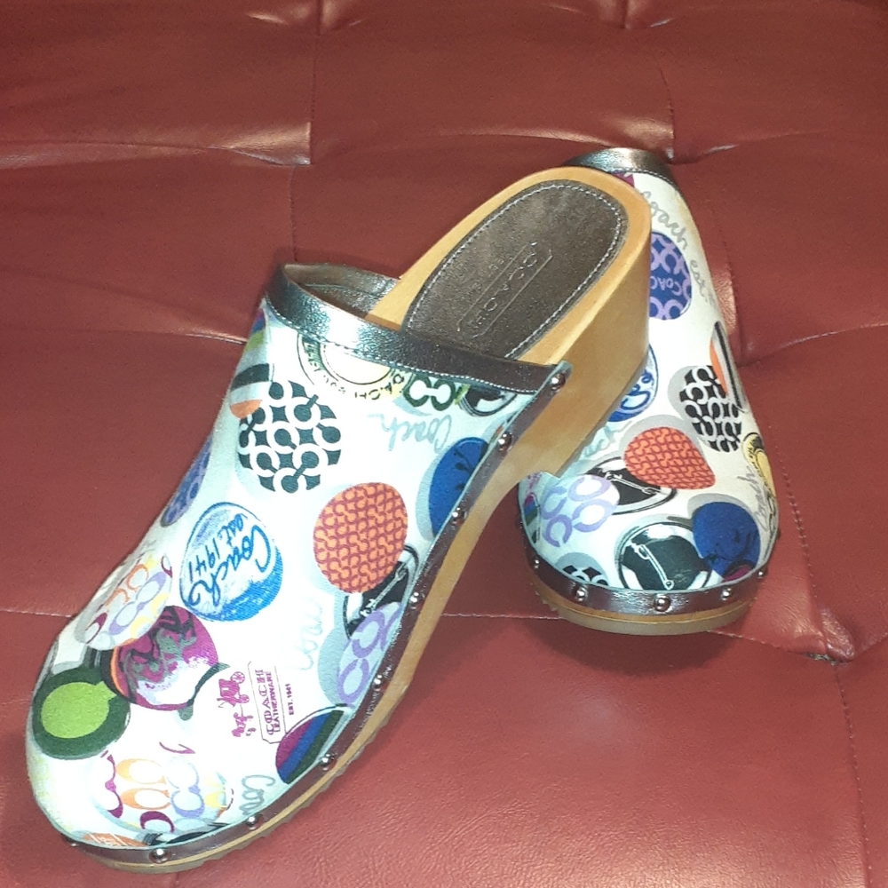Coach Joy Mules Clogs